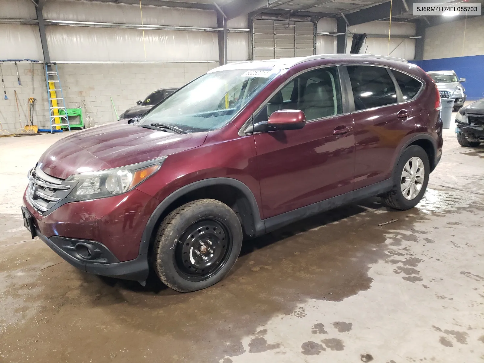 2014 Honda Cr-V Exl VIN: 5J6RM4H74EL055703 Lot: 68052014