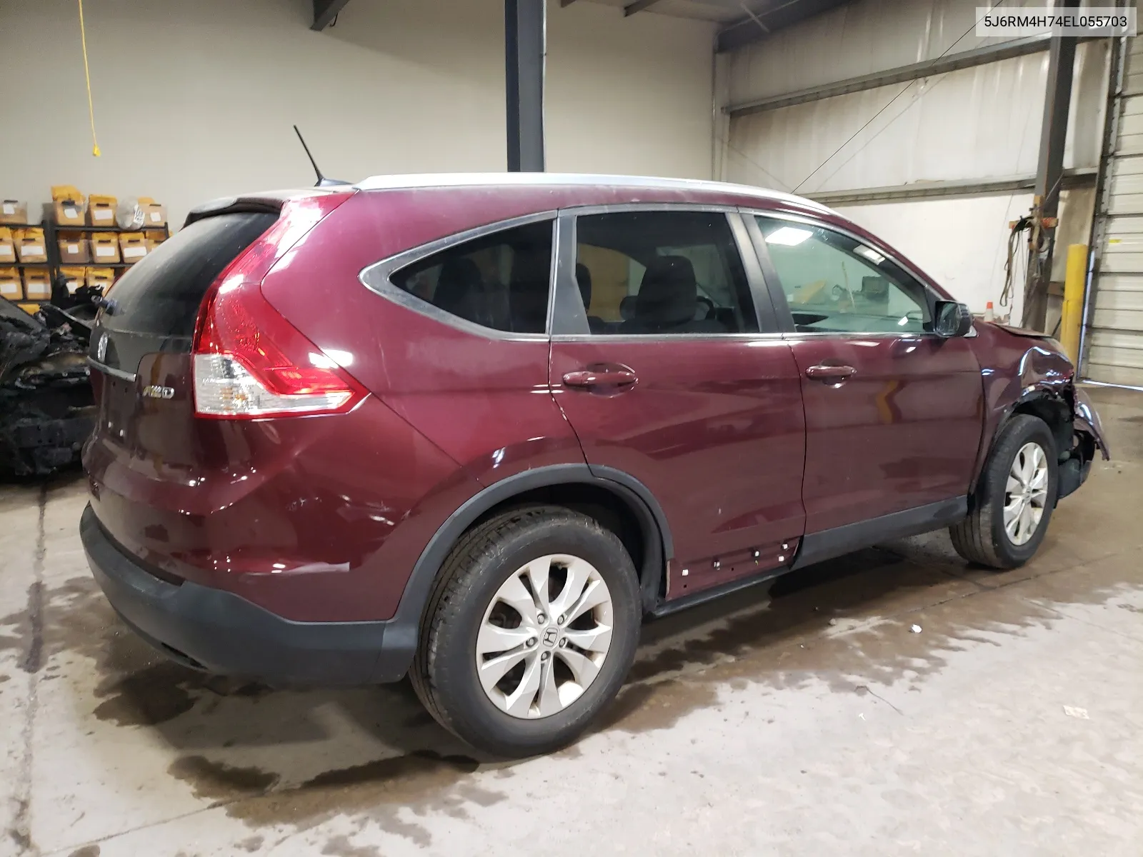 2014 Honda Cr-V Exl VIN: 5J6RM4H74EL055703 Lot: 68052014