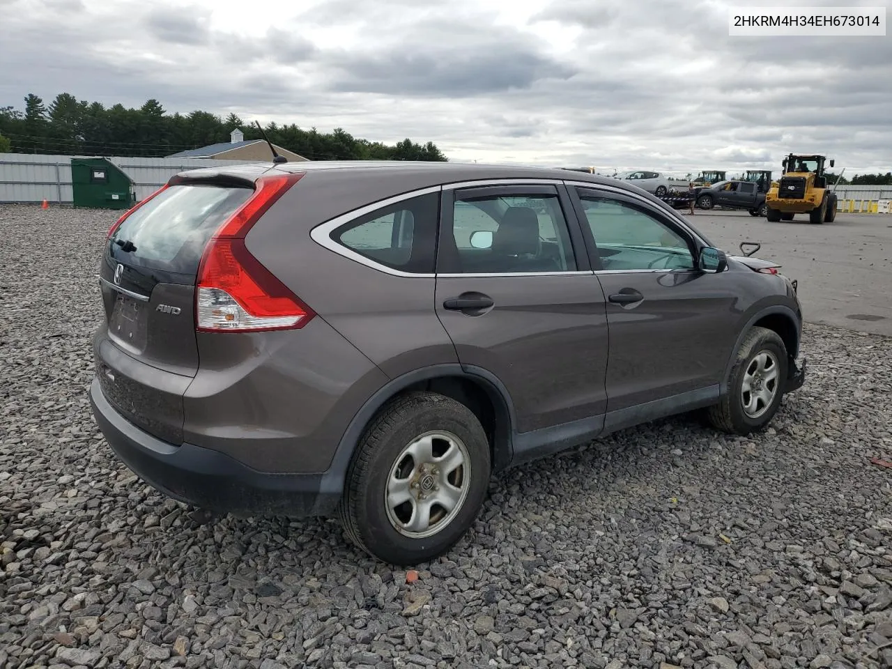 2HKRM4H34EH673014 2014 Honda Cr-V Lx