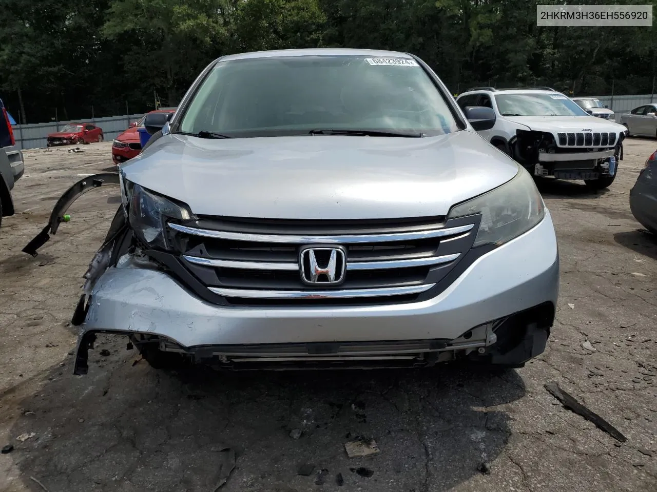 2014 Honda Cr-V Lx VIN: 2HKRM3H36EH556920 Lot: 68423924