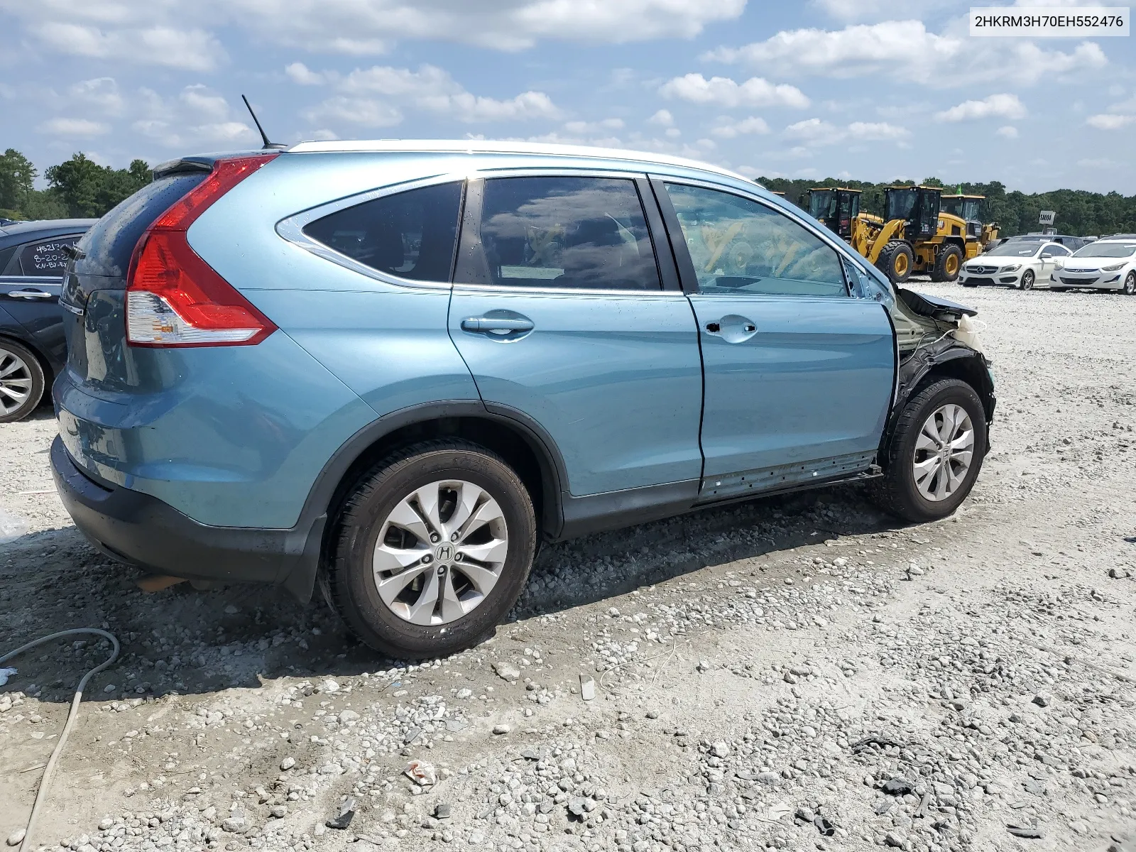 2014 Honda Cr-V Exl VIN: 2HKRM3H70EH552476 Lot: 68517374