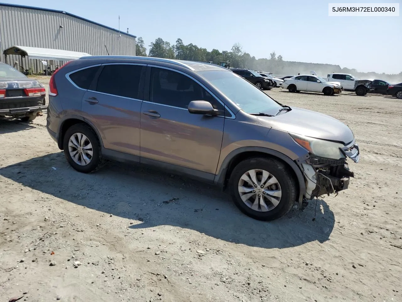 2014 Honda Cr-V Exl VIN: 5J6RM3H72EL000340 Lot: 68550954