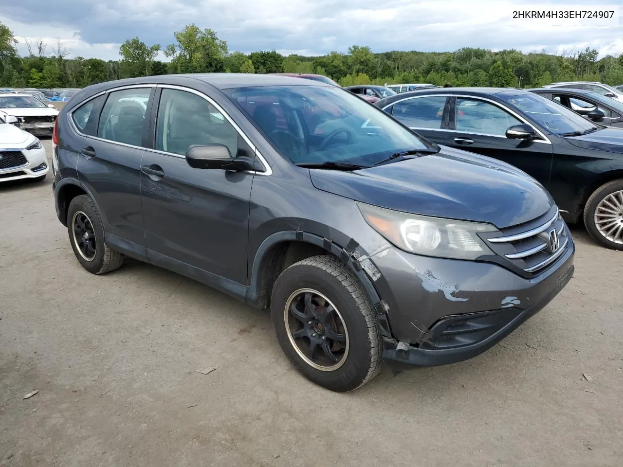 2HKRM4H33EH724907 2014 Honda Cr-V Lx