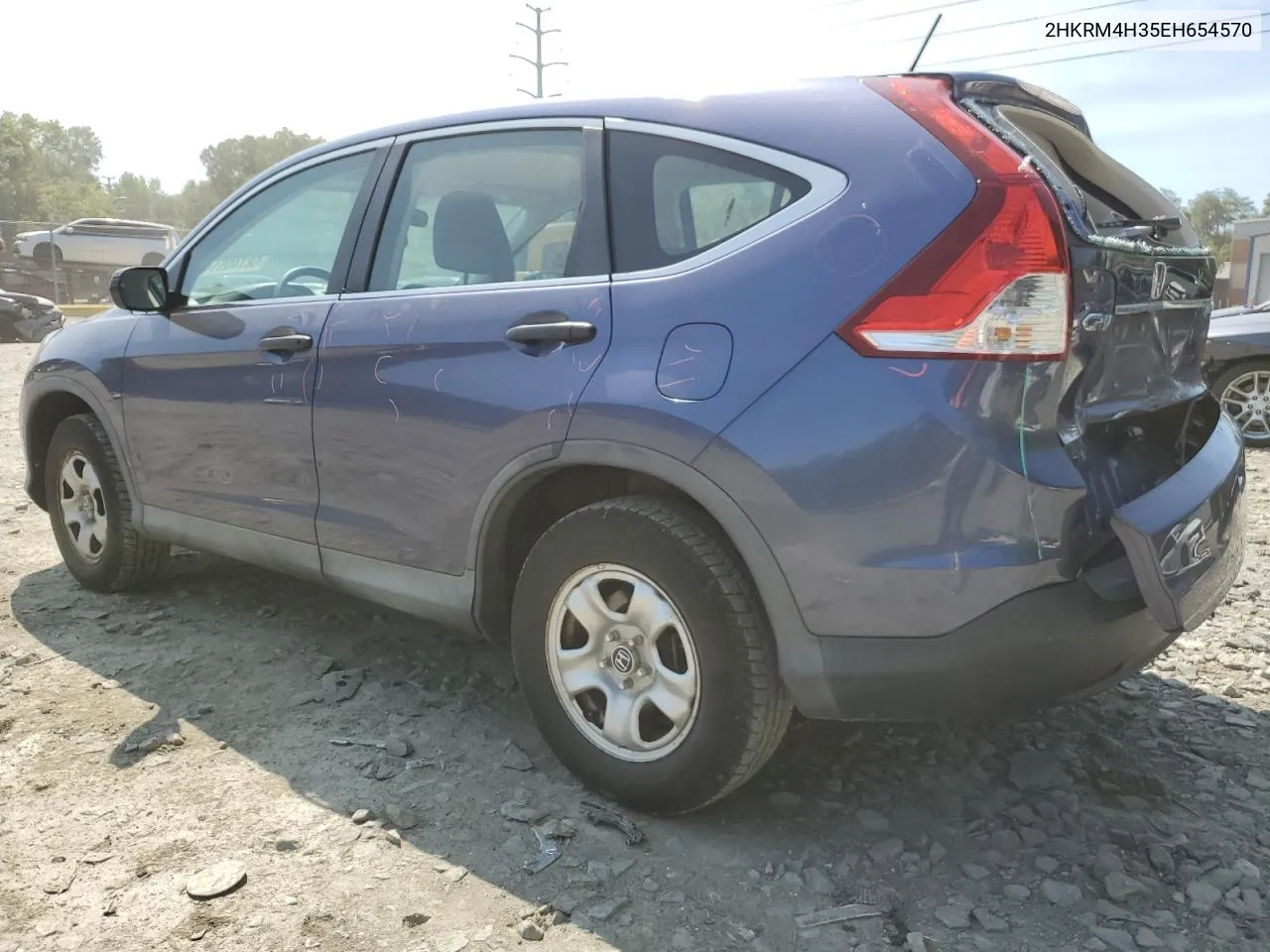 2HKRM4H35EH654570 2014 Honda Cr-V Lx