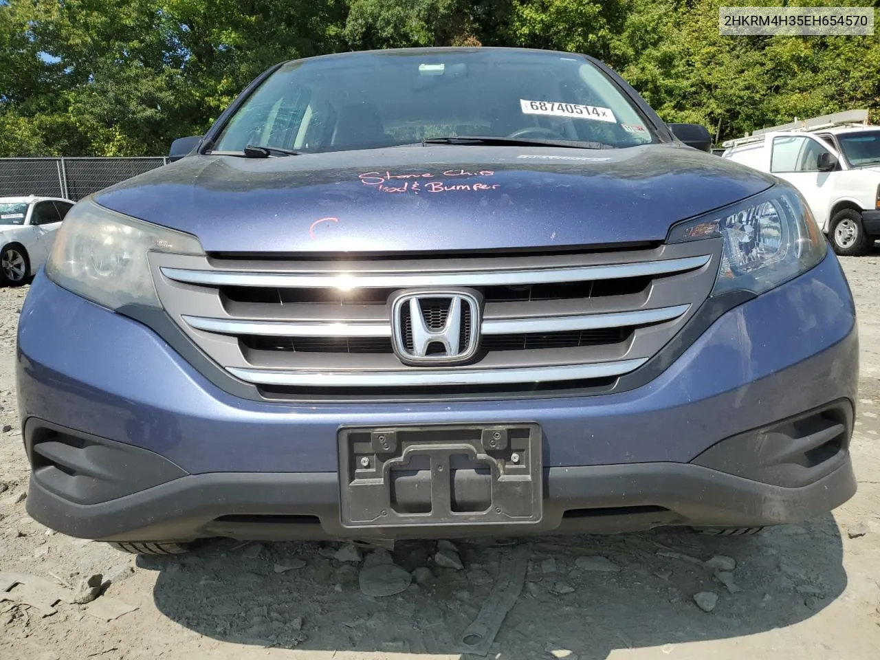 2014 Honda Cr-V Lx VIN: 2HKRM4H35EH654570 Lot: 68740514