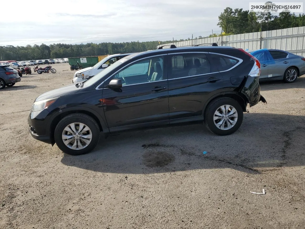 2014 Honda Cr-V Exl VIN: 2HKRM3H79EH516897 Lot: 68741544