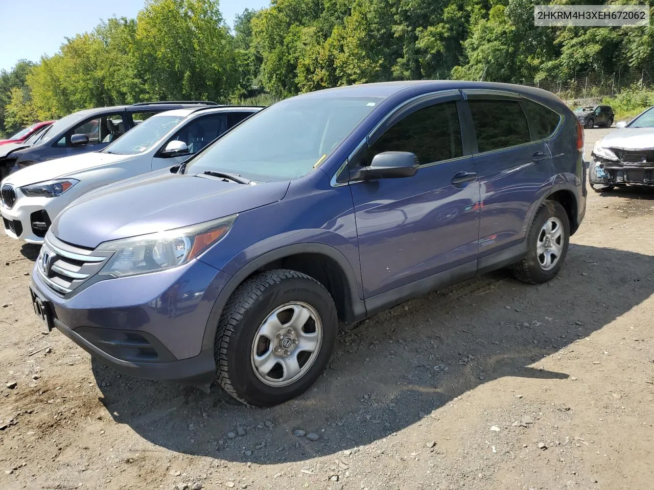 2014 Honda Cr-V Lx VIN: 2HKRM4H3XEH672062 Lot: 68825824