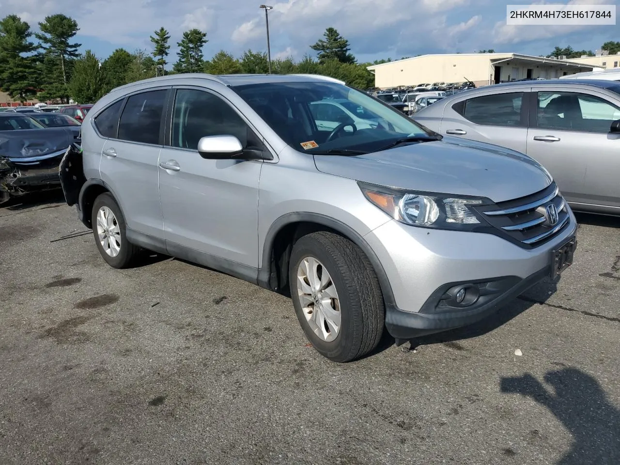 2HKRM4H73EH617844 2014 Honda Cr-V Exl