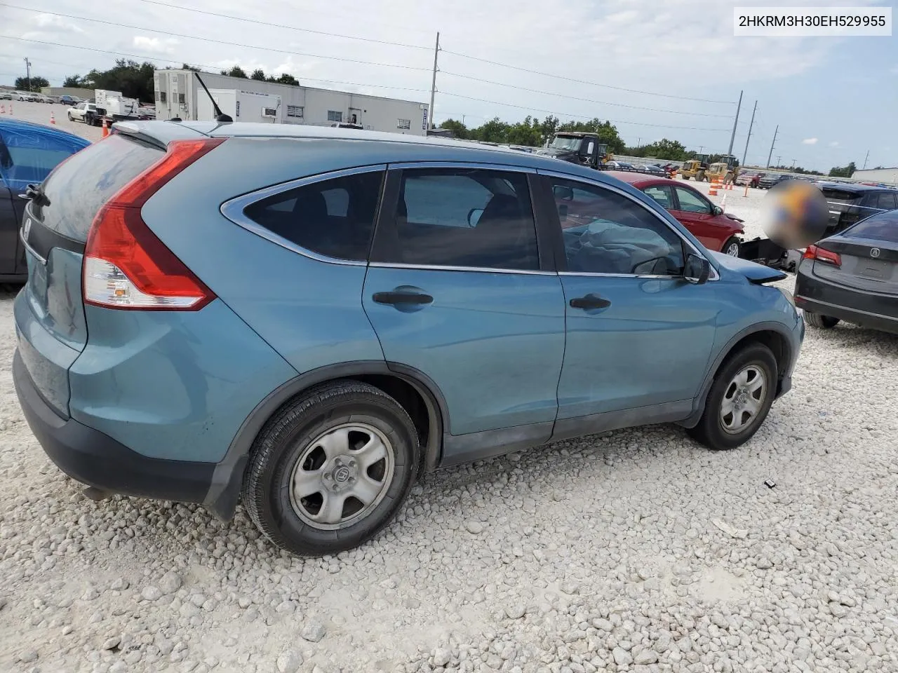 2014 Honda Cr-V Lx VIN: 2HKRM3H30EH529955 Lot: 69040804