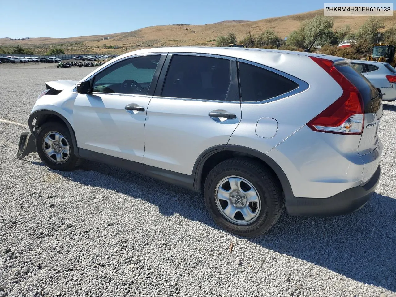 2HKRM4H31EH616138 2014 Honda Cr-V Lx