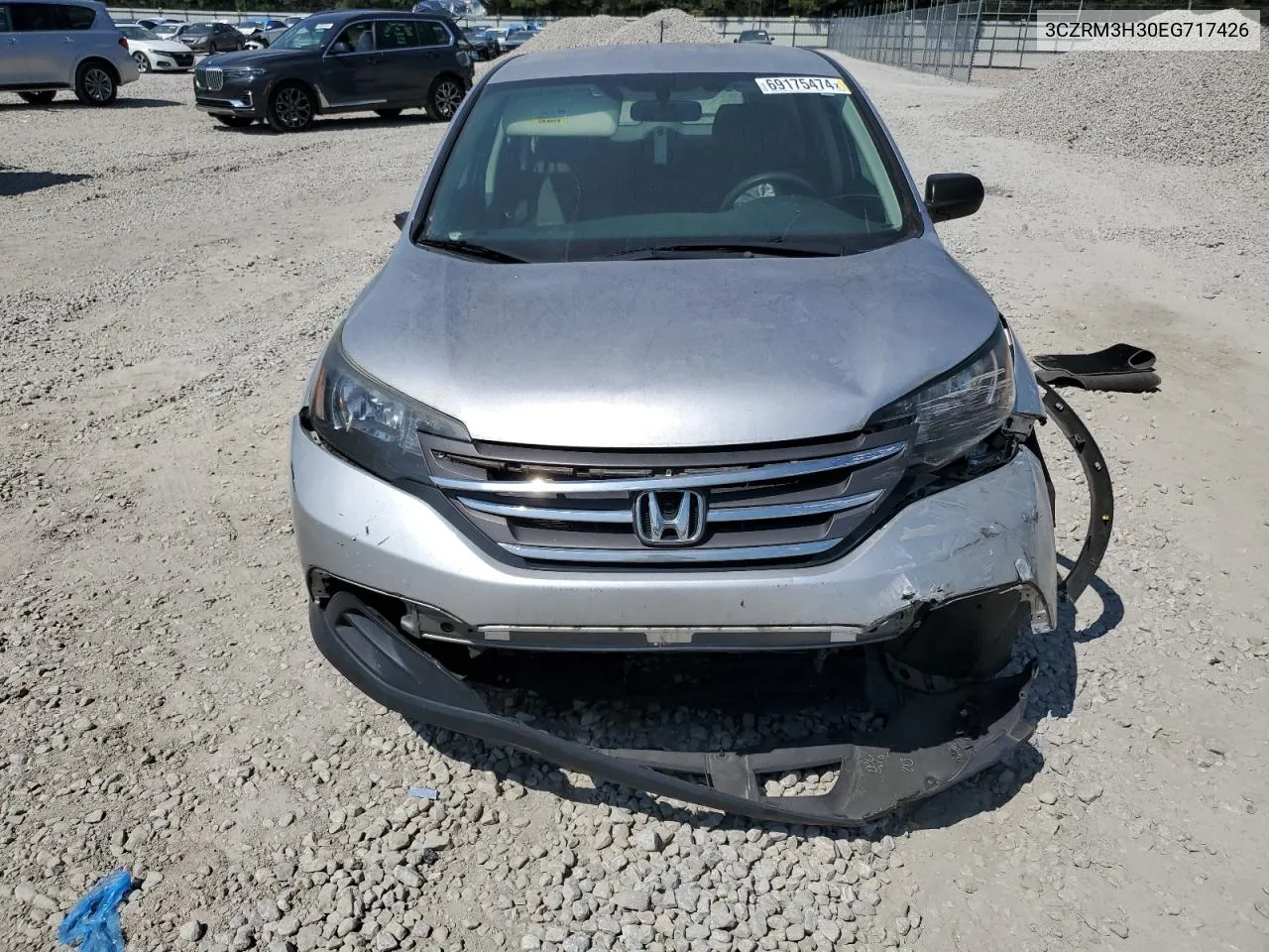 2014 Honda Cr-V Lx VIN: 3CZRM3H30EG717426 Lot: 69175474