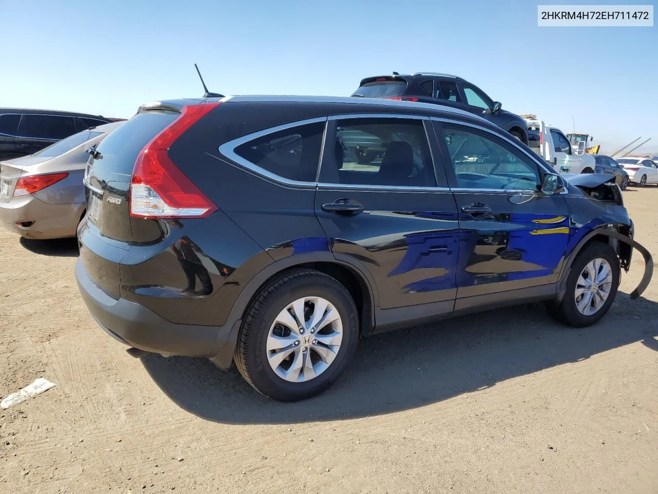 2014 Honda Cr-V Exl VIN: 2HKRM4H72EH711472 Lot: 69257154