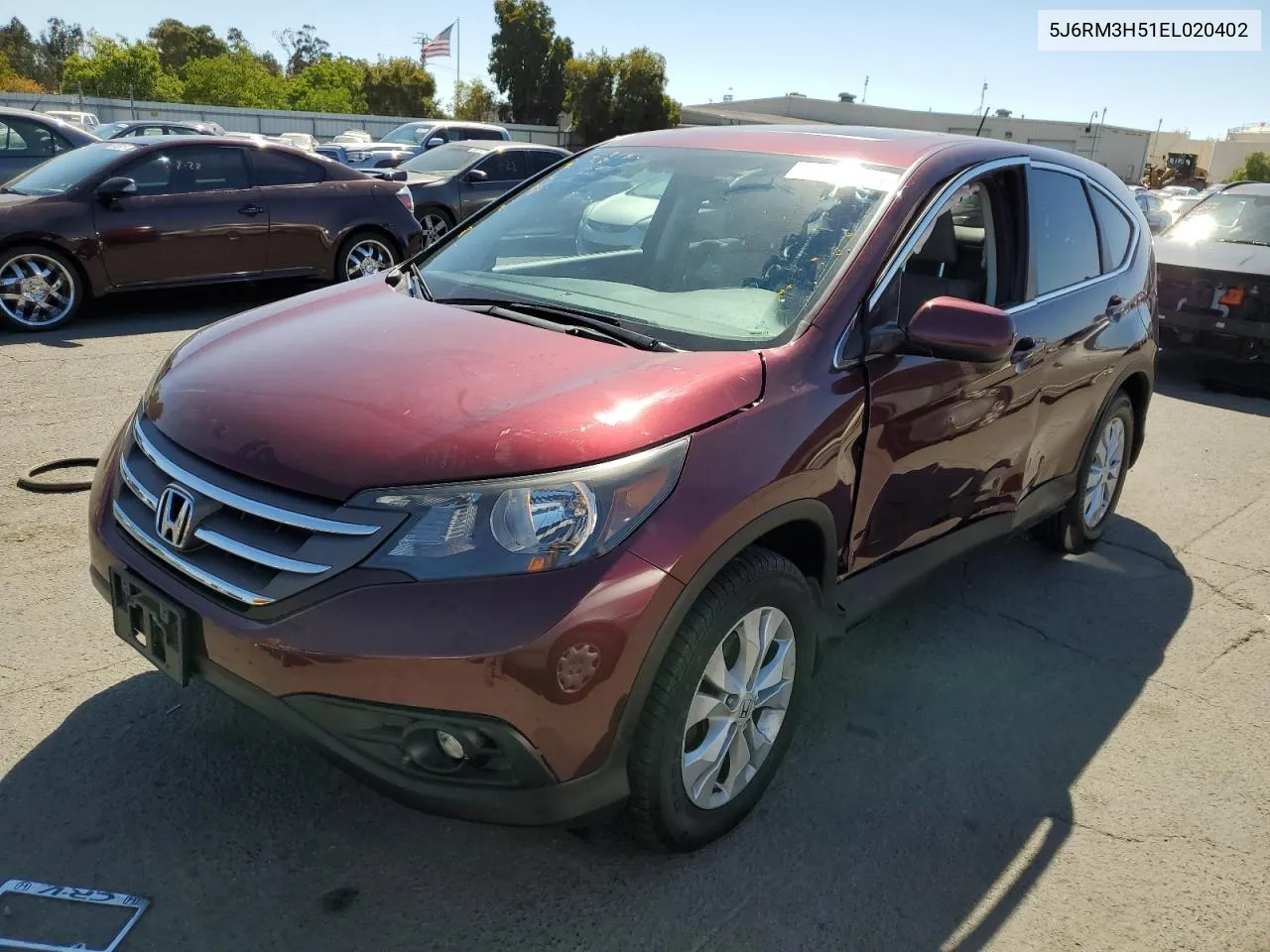 5J6RM3H51EL020402 2014 Honda Cr-V Ex