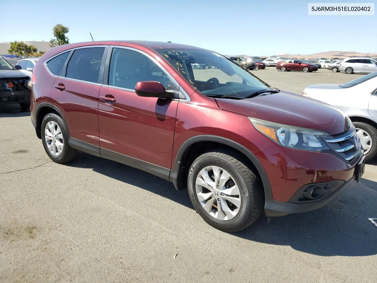 5J6RM3H51EL020402 2014 Honda Cr-V Ex