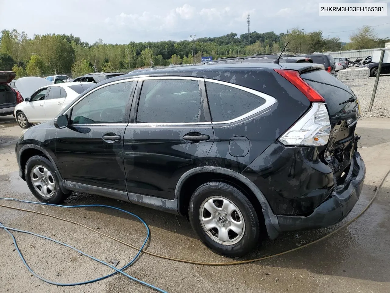 2014 Honda Cr-V Lx VIN: 2HKRM3H33EH565381 Lot: 69521814