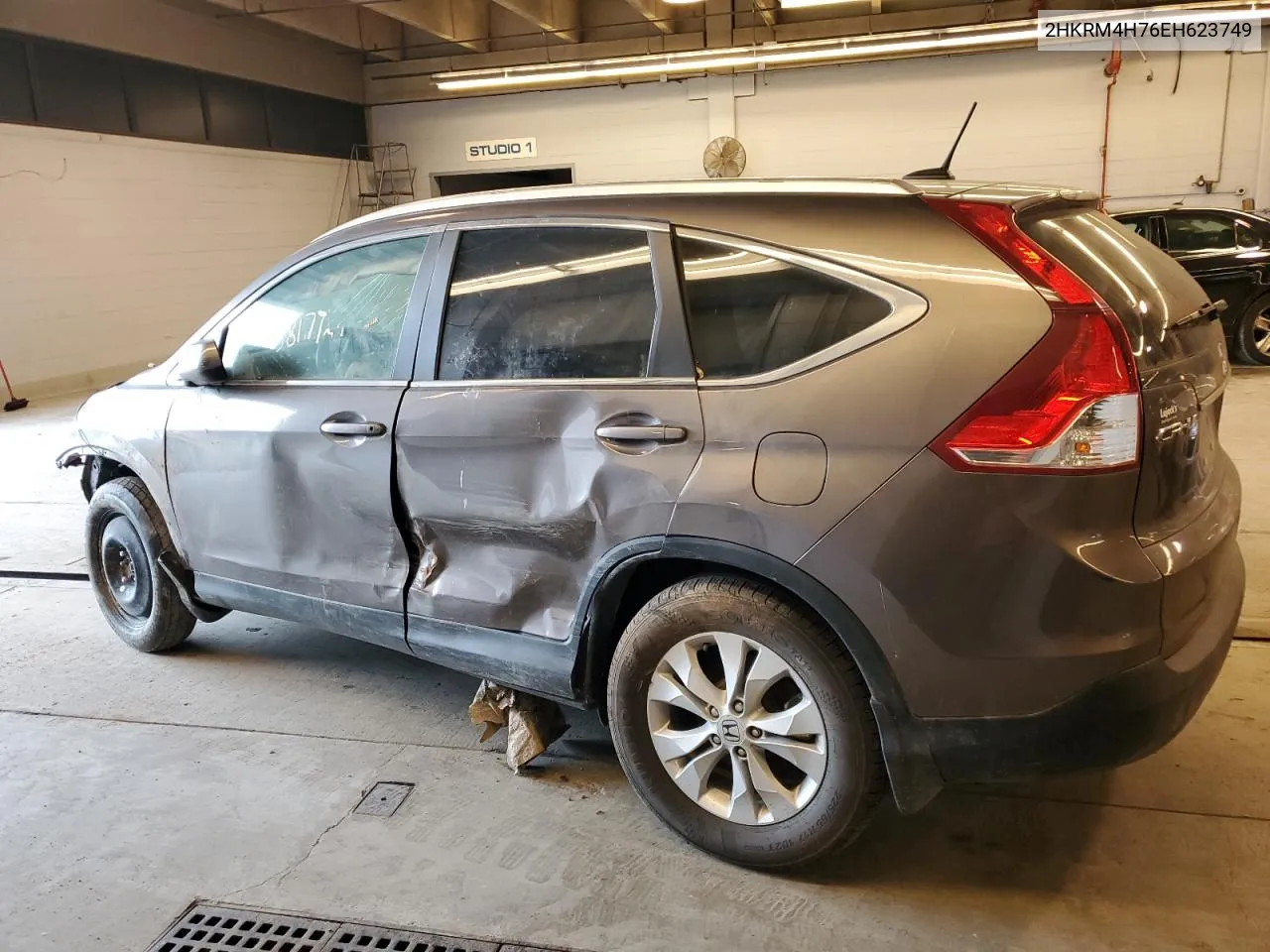 2HKRM4H76EH623749 2014 Honda Cr-V Exl