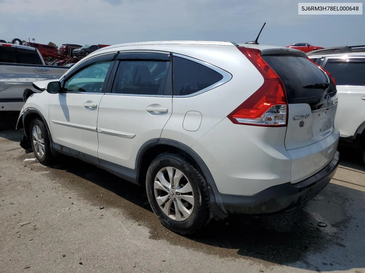 5J6RM3H78EL000648 2014 Honda Cr-V Exl