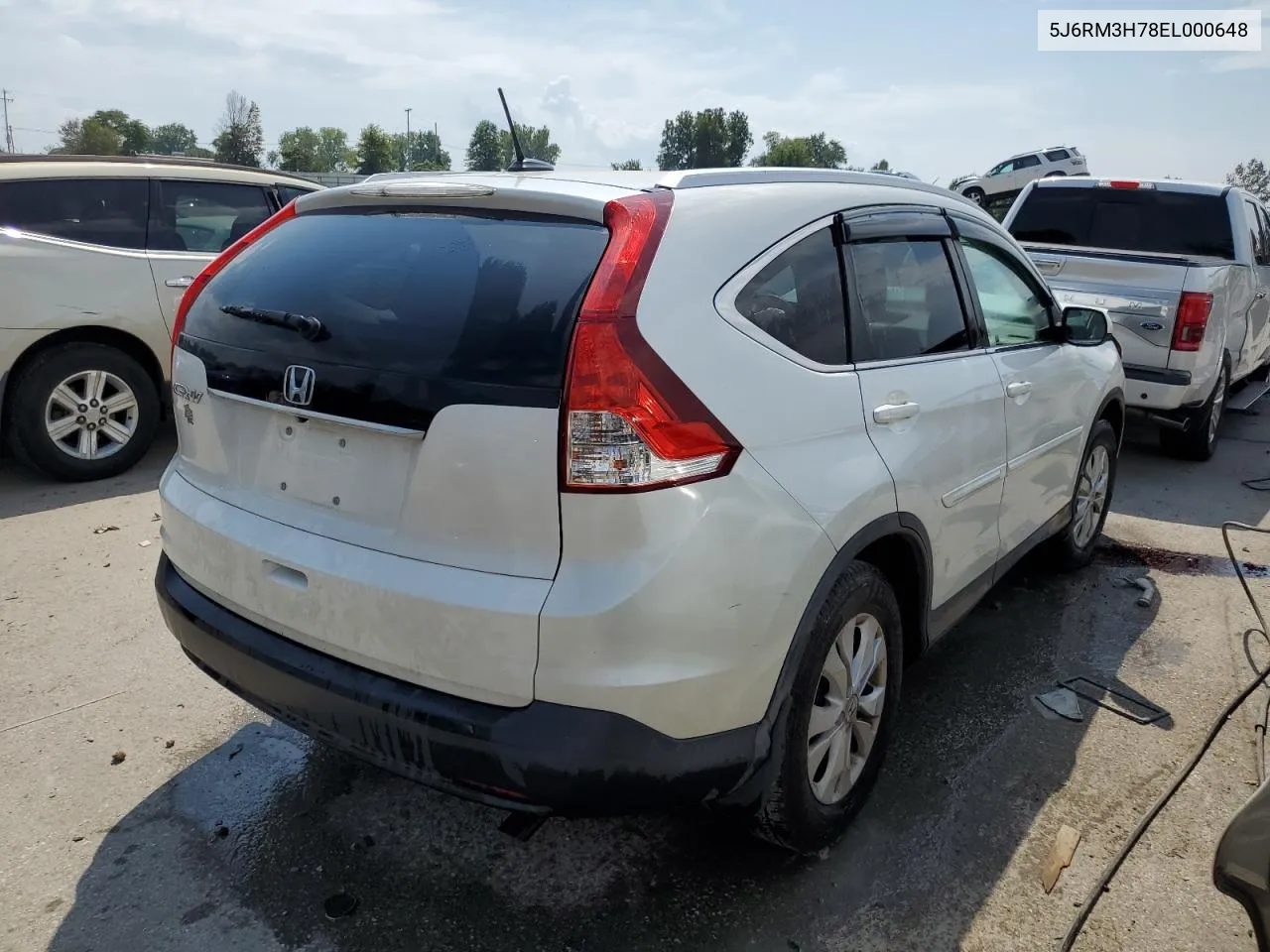 5J6RM3H78EL000648 2014 Honda Cr-V Exl