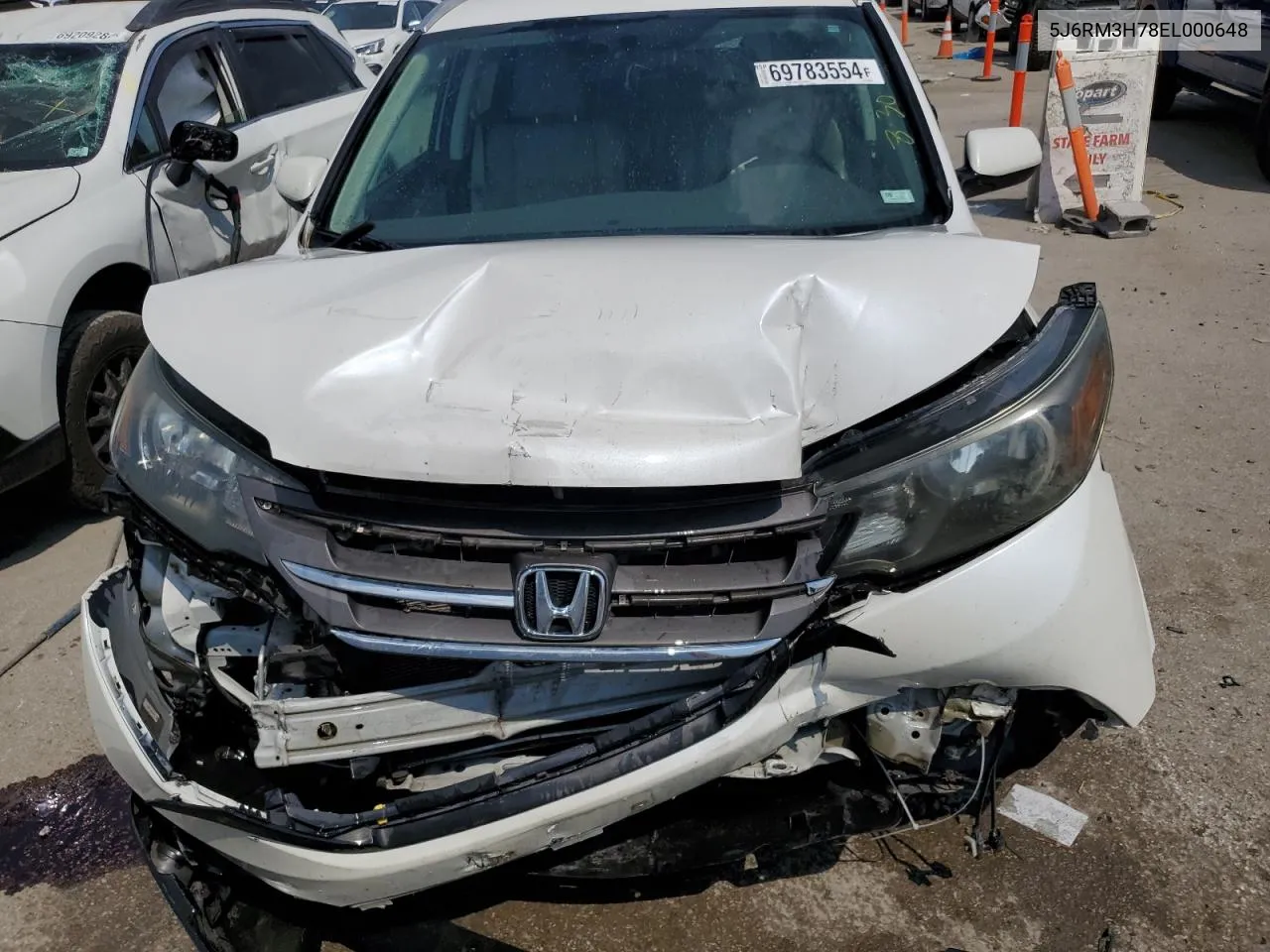 5J6RM3H78EL000648 2014 Honda Cr-V Exl