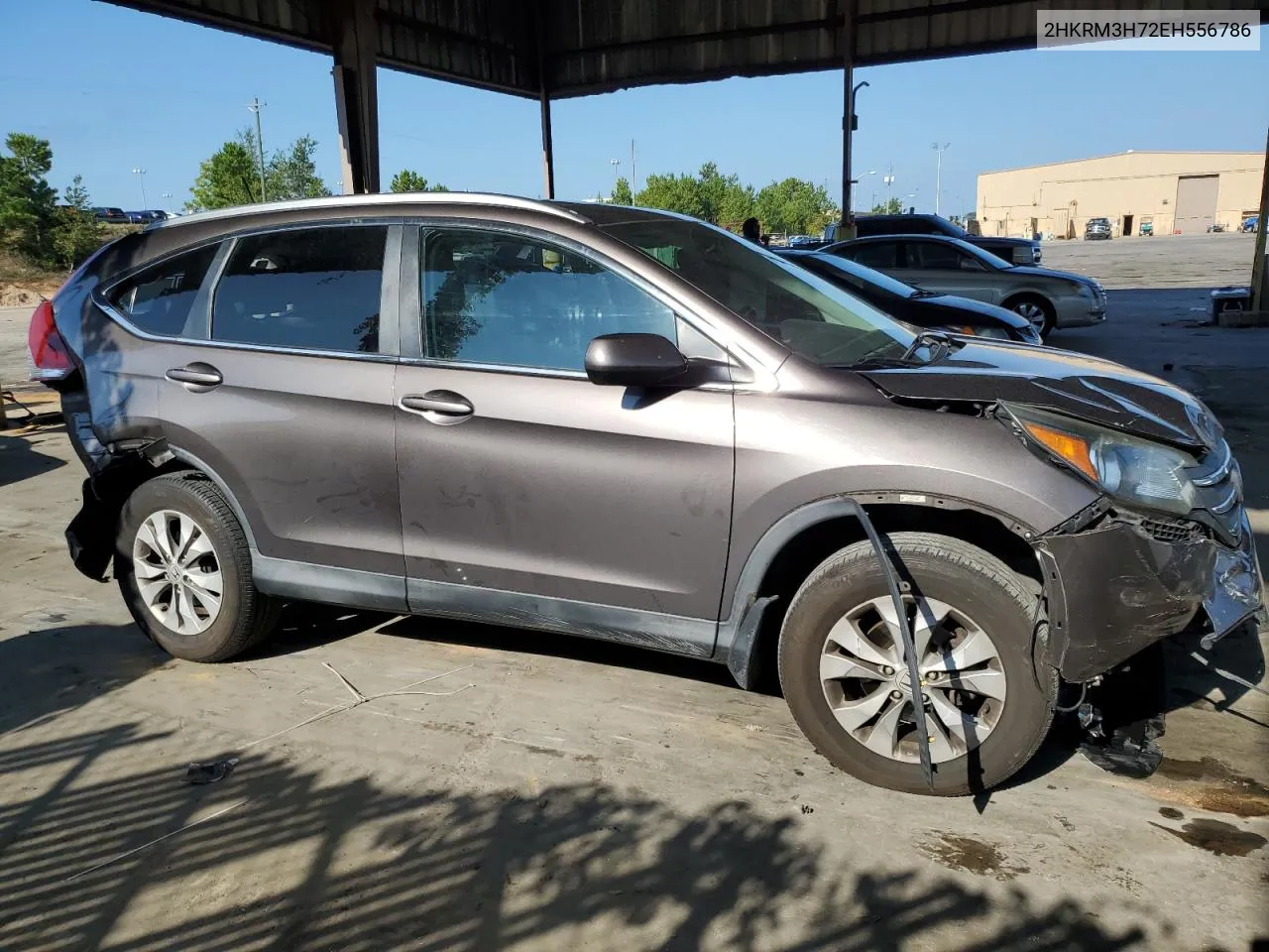 2014 Honda Cr-V Exl VIN: 2HKRM3H72EH556786 Lot: 69810584