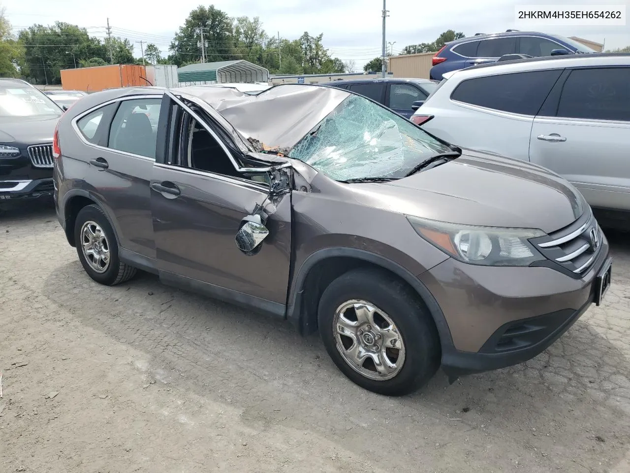 2HKRM4H35EH654262 2014 Honda Cr-V Lx