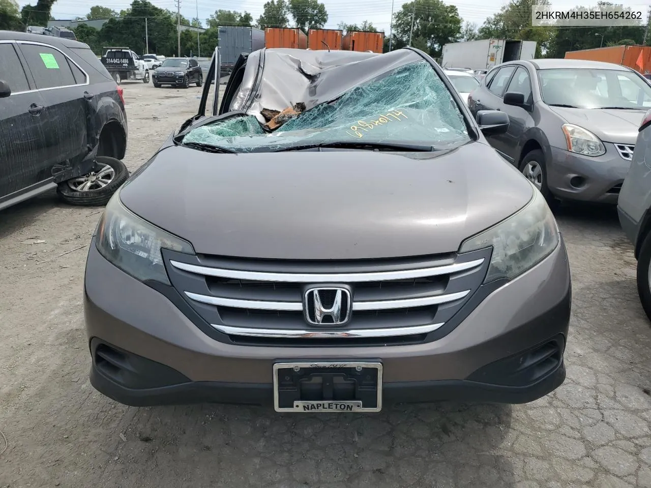 2HKRM4H35EH654262 2014 Honda Cr-V Lx