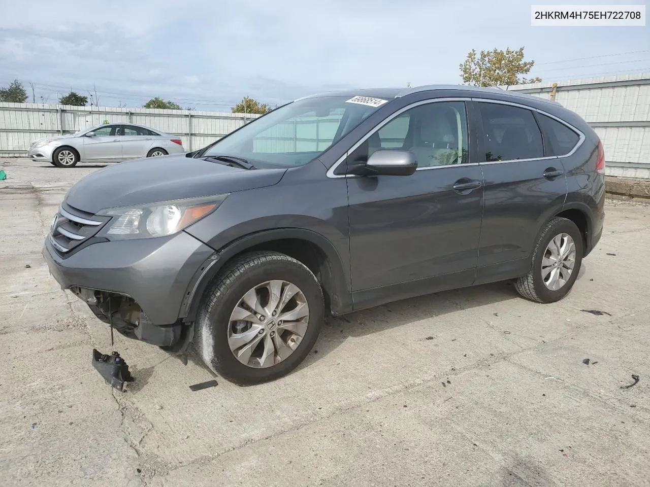 2HKRM4H75EH722708 2014 Honda Cr-V Exl