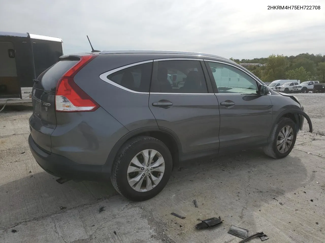 2HKRM4H75EH722708 2014 Honda Cr-V Exl