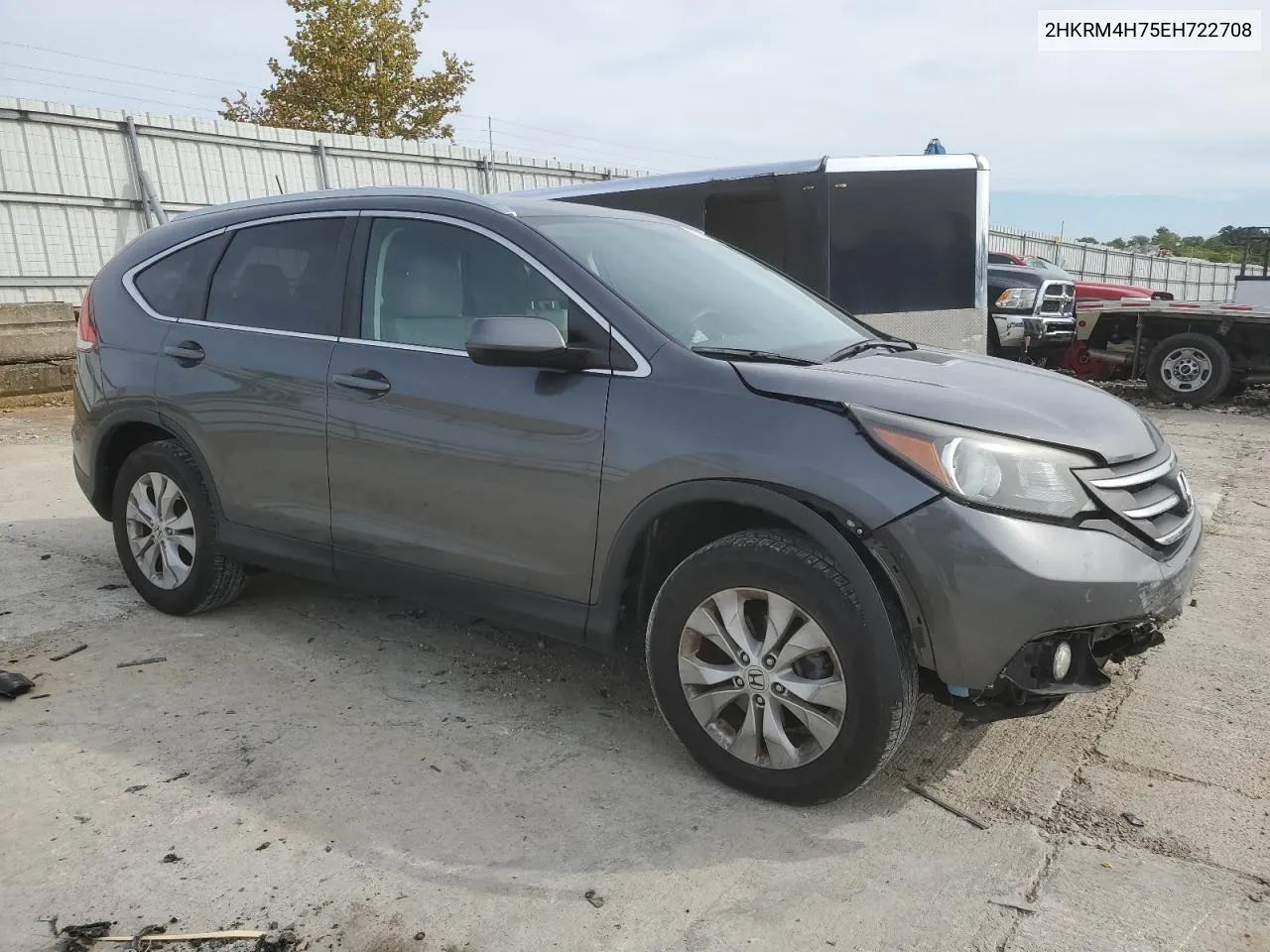 2HKRM4H75EH722708 2014 Honda Cr-V Exl