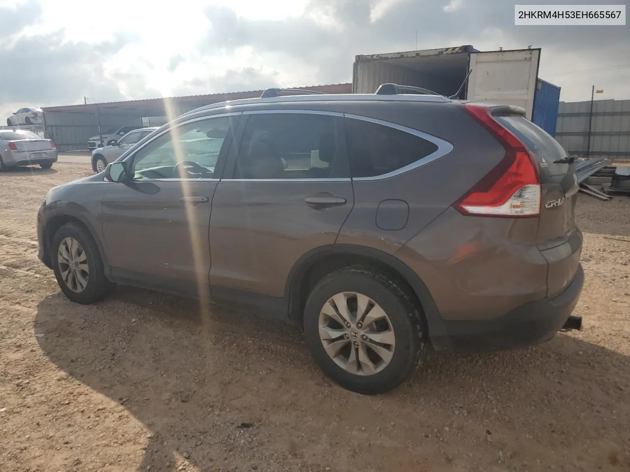 2014 Honda Cr-V Ex VIN: 2HKRM4H53EH665567 Lot: 69903994