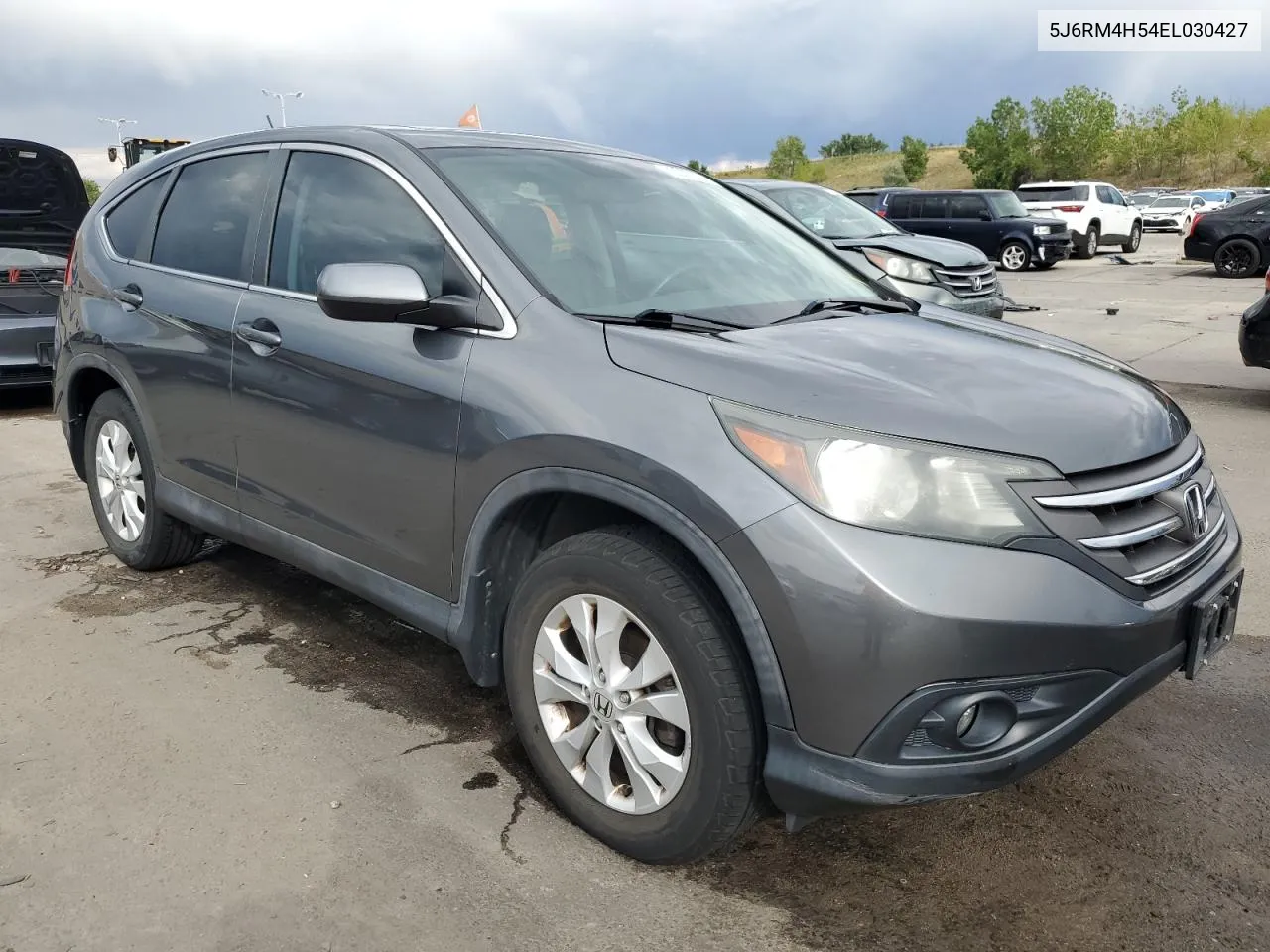 2014 Honda Cr-V Ex VIN: 5J6RM4H54EL030427 Lot: 70003334