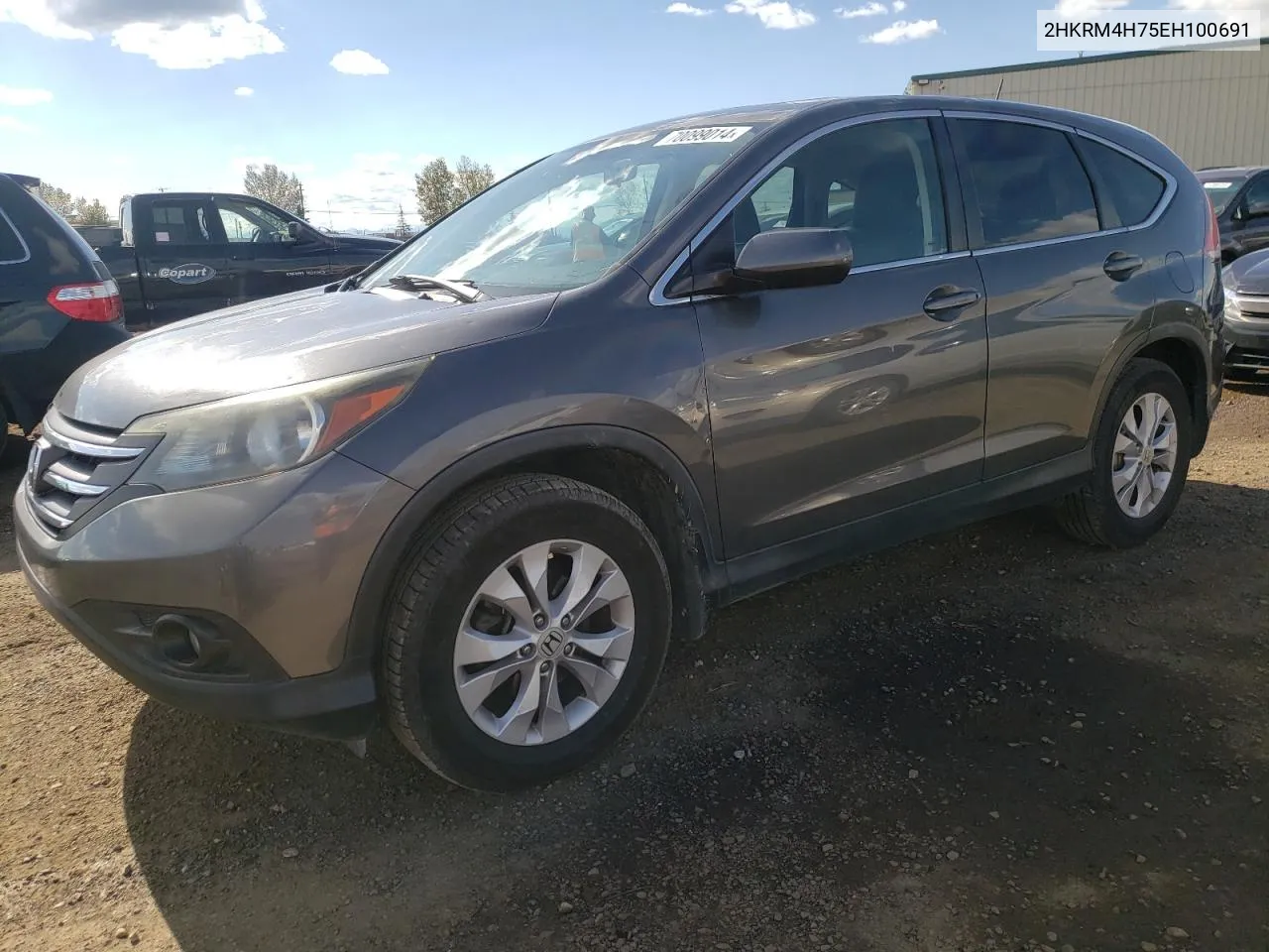 2014 Honda Cr-V Exl VIN: 2HKRM4H75EH100691 Lot: 70099014