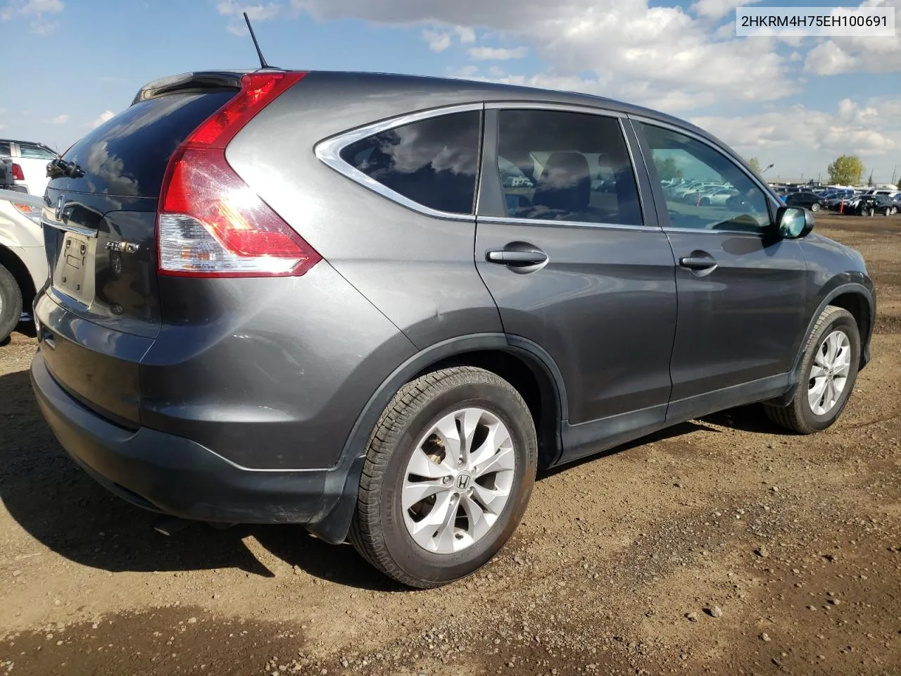 2014 Honda Cr-V Exl VIN: 2HKRM4H75EH100691 Lot: 70099014