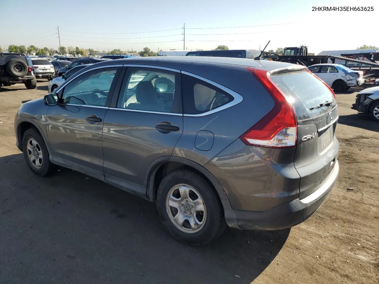 2014 Honda Cr-V Lx VIN: 2HKRM4H35EH663625 Lot: 70129554