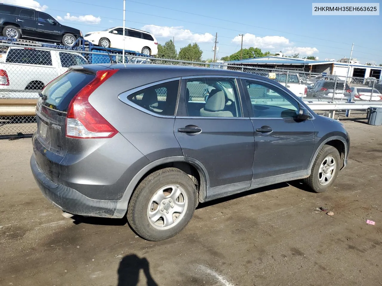 2014 Honda Cr-V Lx VIN: 2HKRM4H35EH663625 Lot: 70129554