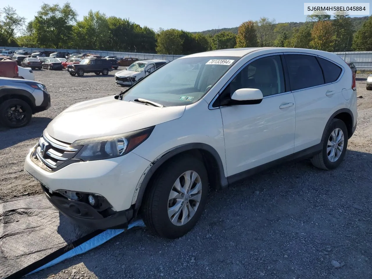 2014 Honda Cr-V Ex VIN: 5J6RM4H58EL045884 Lot: 70132894