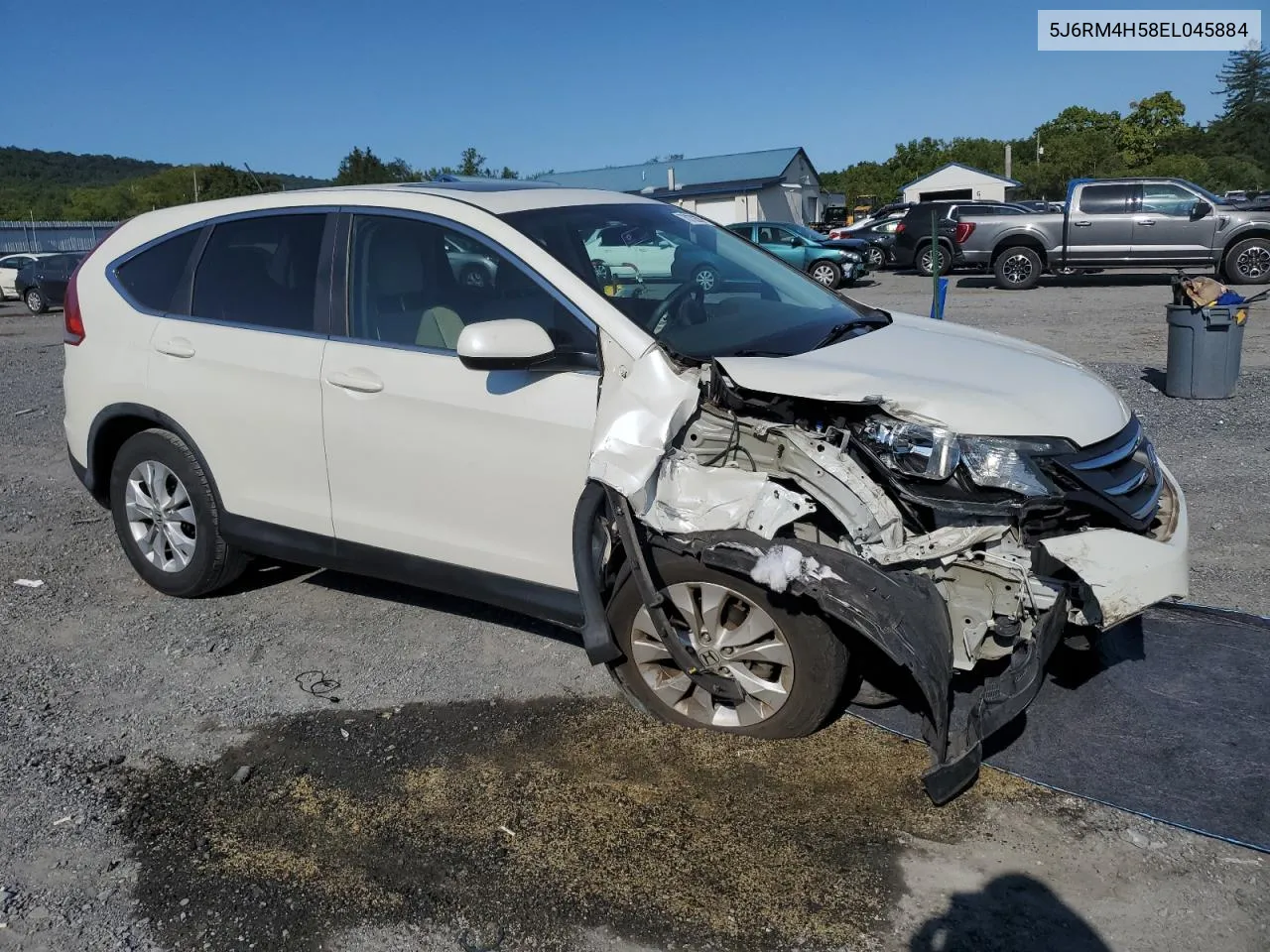 2014 Honda Cr-V Ex VIN: 5J6RM4H58EL045884 Lot: 70132894