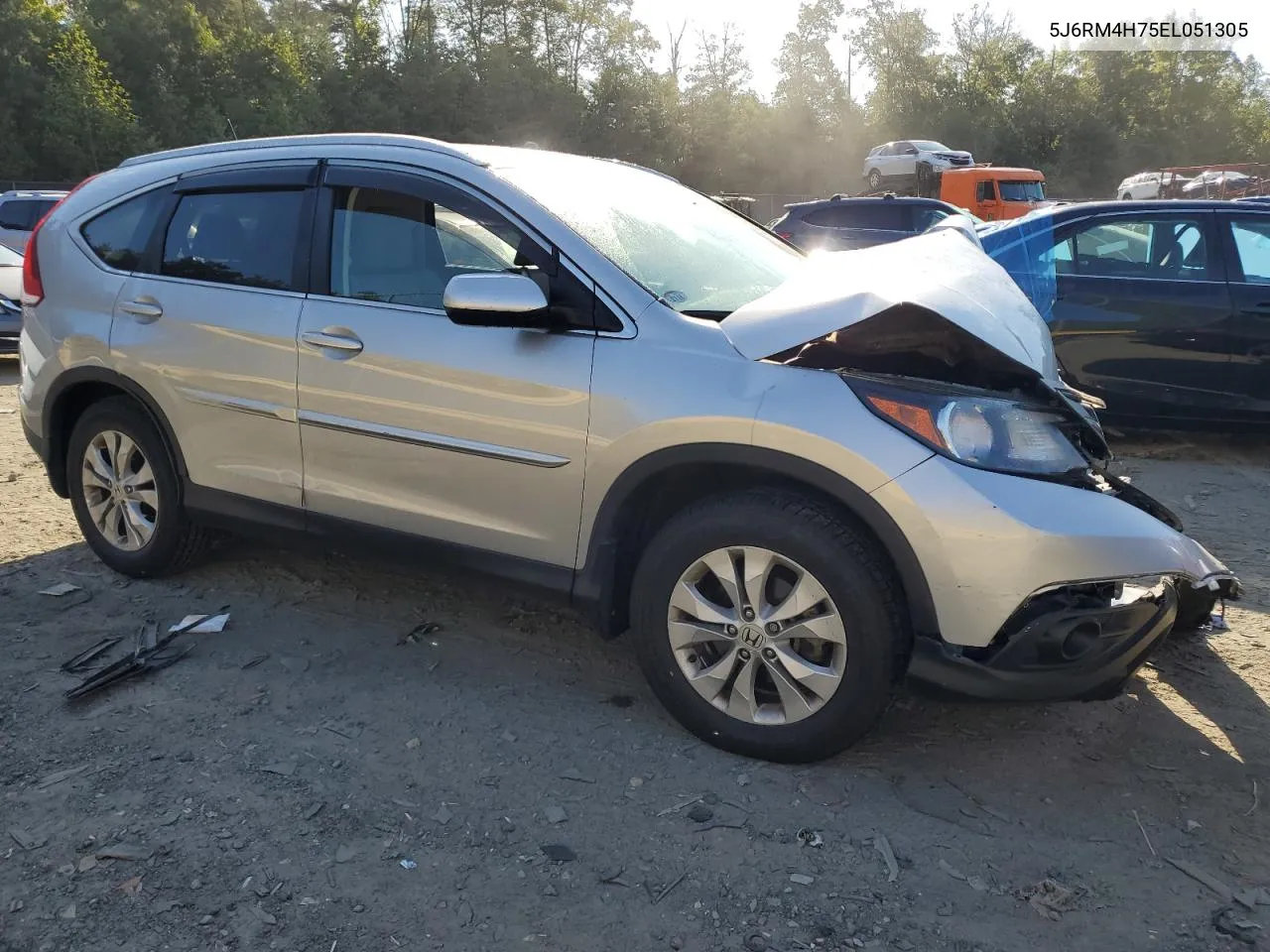 2014 Honda Cr-V Exl VIN: 5J6RM4H75EL051305 Lot: 70245644