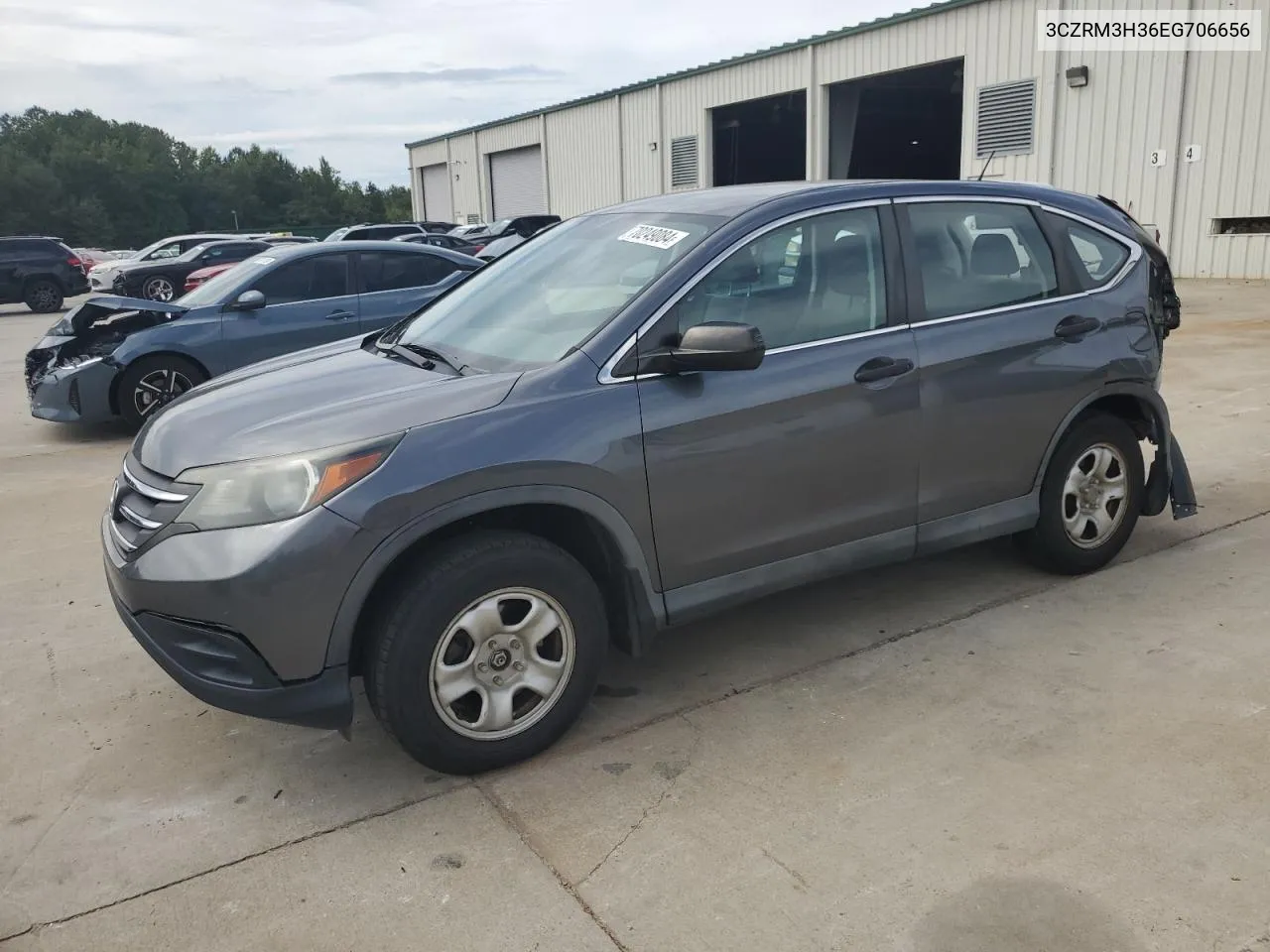 2014 Honda Cr-V Lx VIN: 3CZRM3H36EG706656 Lot: 70249084