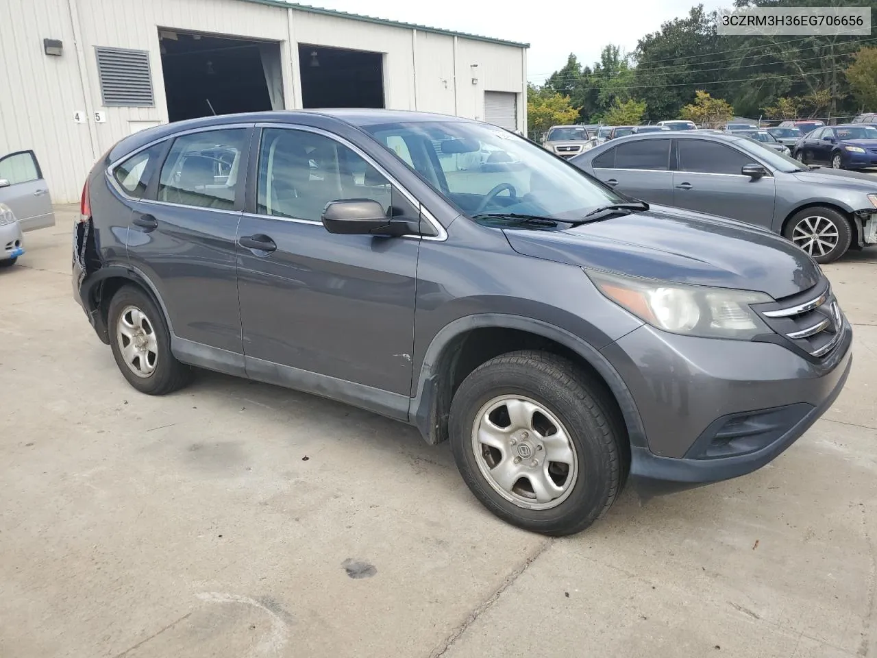 2014 Honda Cr-V Lx VIN: 3CZRM3H36EG706656 Lot: 70249084