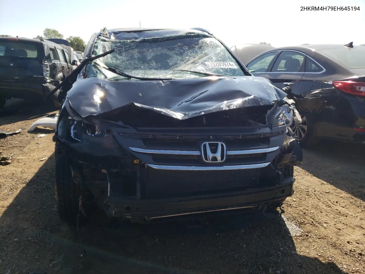 2HKRM4H79EH645194 2014 Honda Cr-V Exl