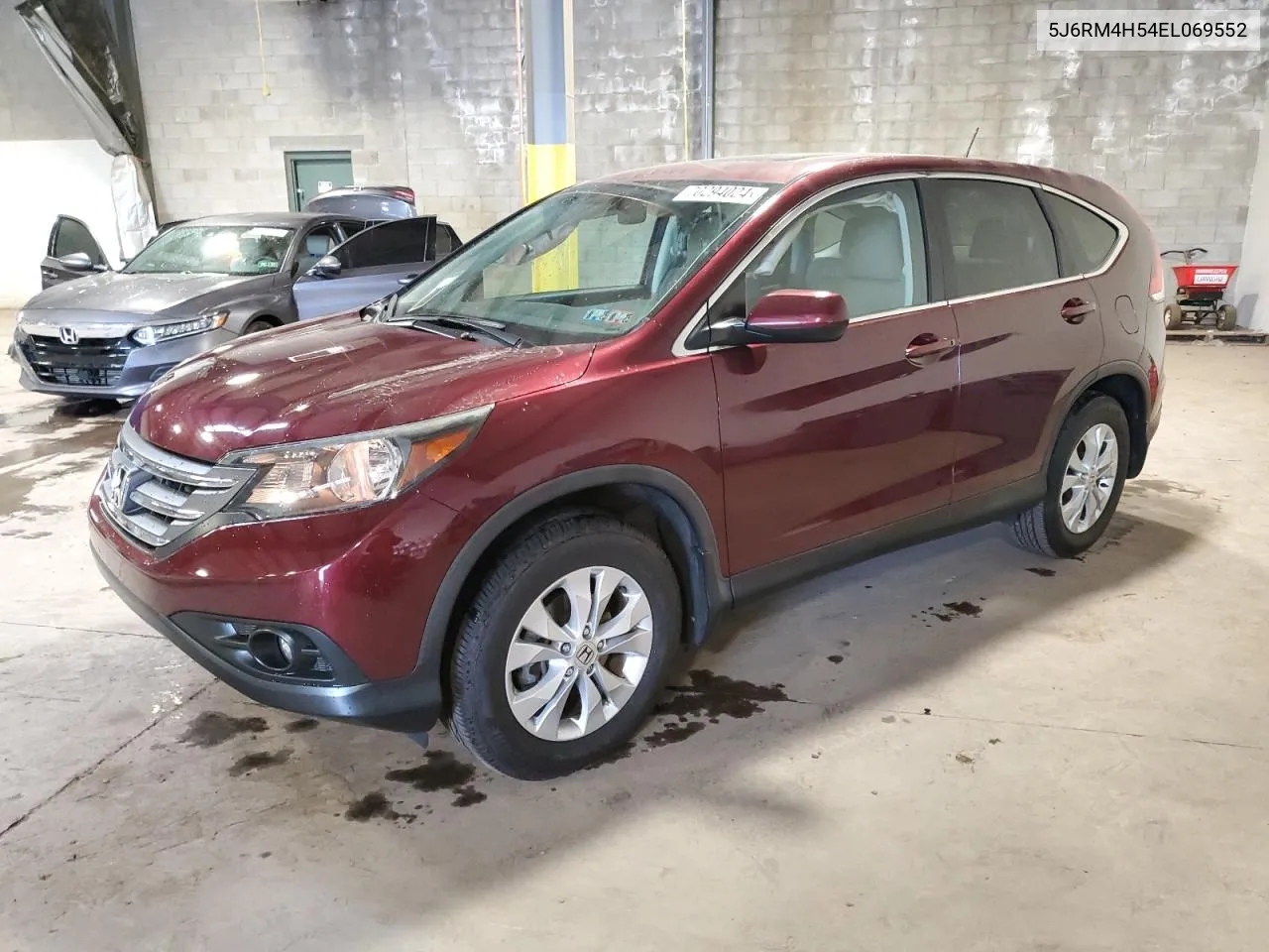 5J6RM4H54EL069552 2014 Honda Cr-V Ex