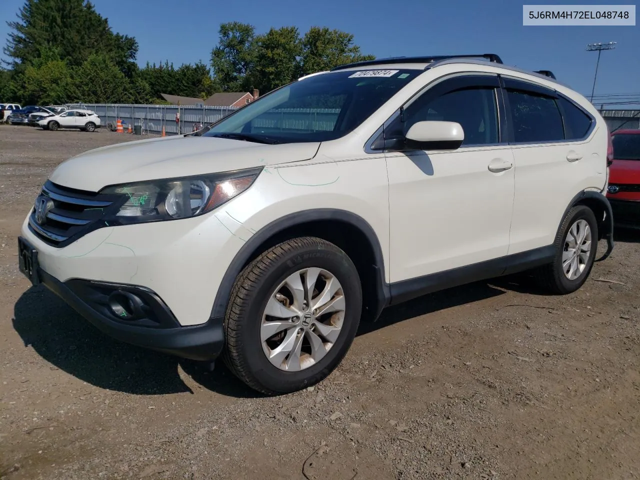 5J6RM4H72EL048748 2014 Honda Cr-V Exl