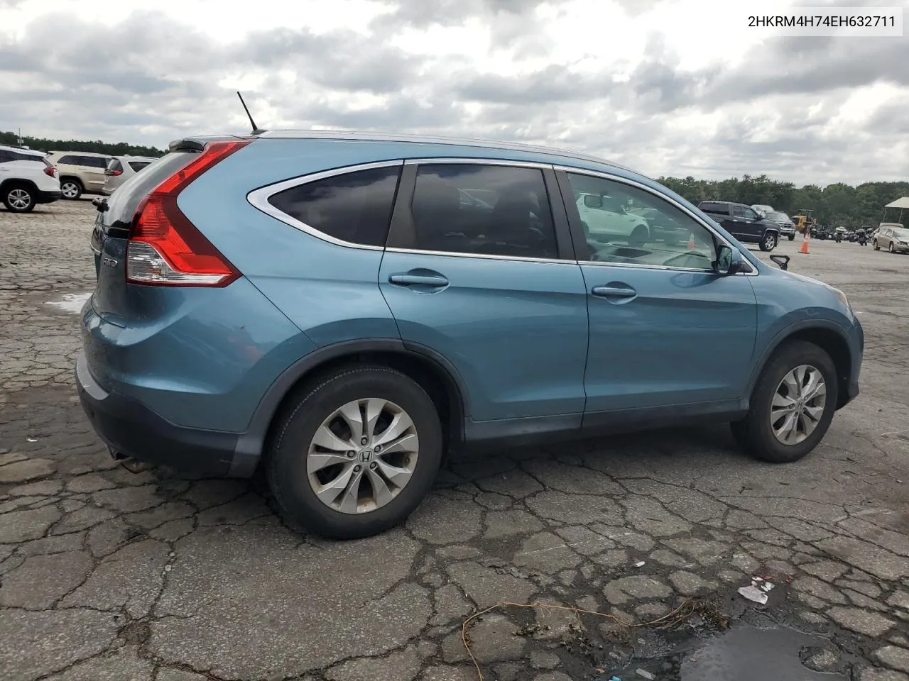 2014 Honda Cr-V Exl VIN: 2HKRM4H74EH632711 Lot: 70594324