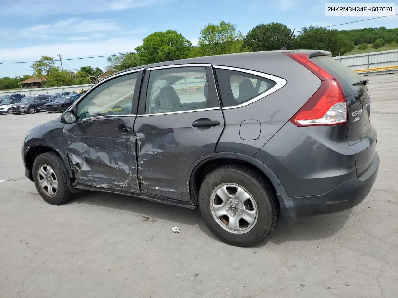 2014 Honda Cr-V Lx VIN: 2HKRM3H34EH507070 Lot: 70741094