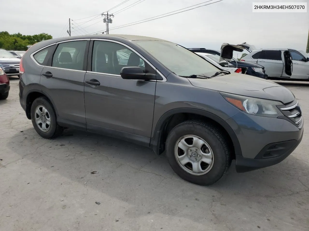 2HKRM3H34EH507070 2014 Honda Cr-V Lx