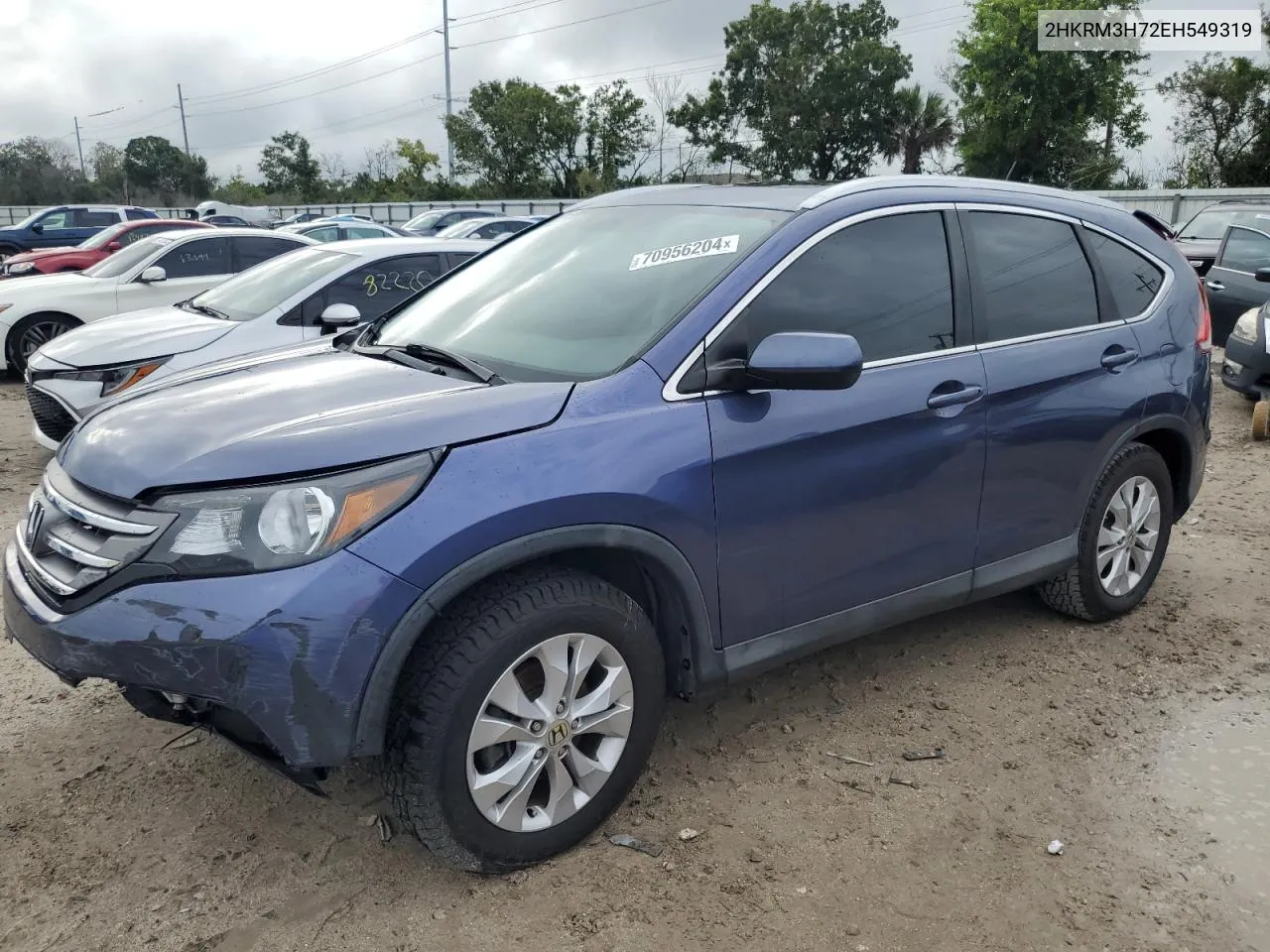 2HKRM3H72EH549319 2014 Honda Cr-V Exl