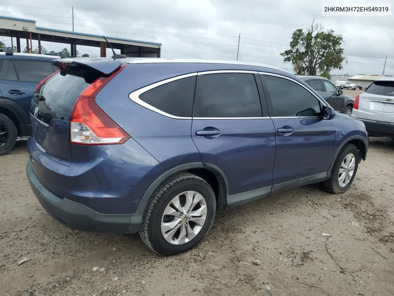 2HKRM3H72EH549319 2014 Honda Cr-V Exl