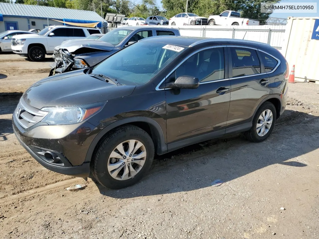 2014 Honda Cr-V Exl VIN: 5J6RM4H75EL010950 Lot: 70977424