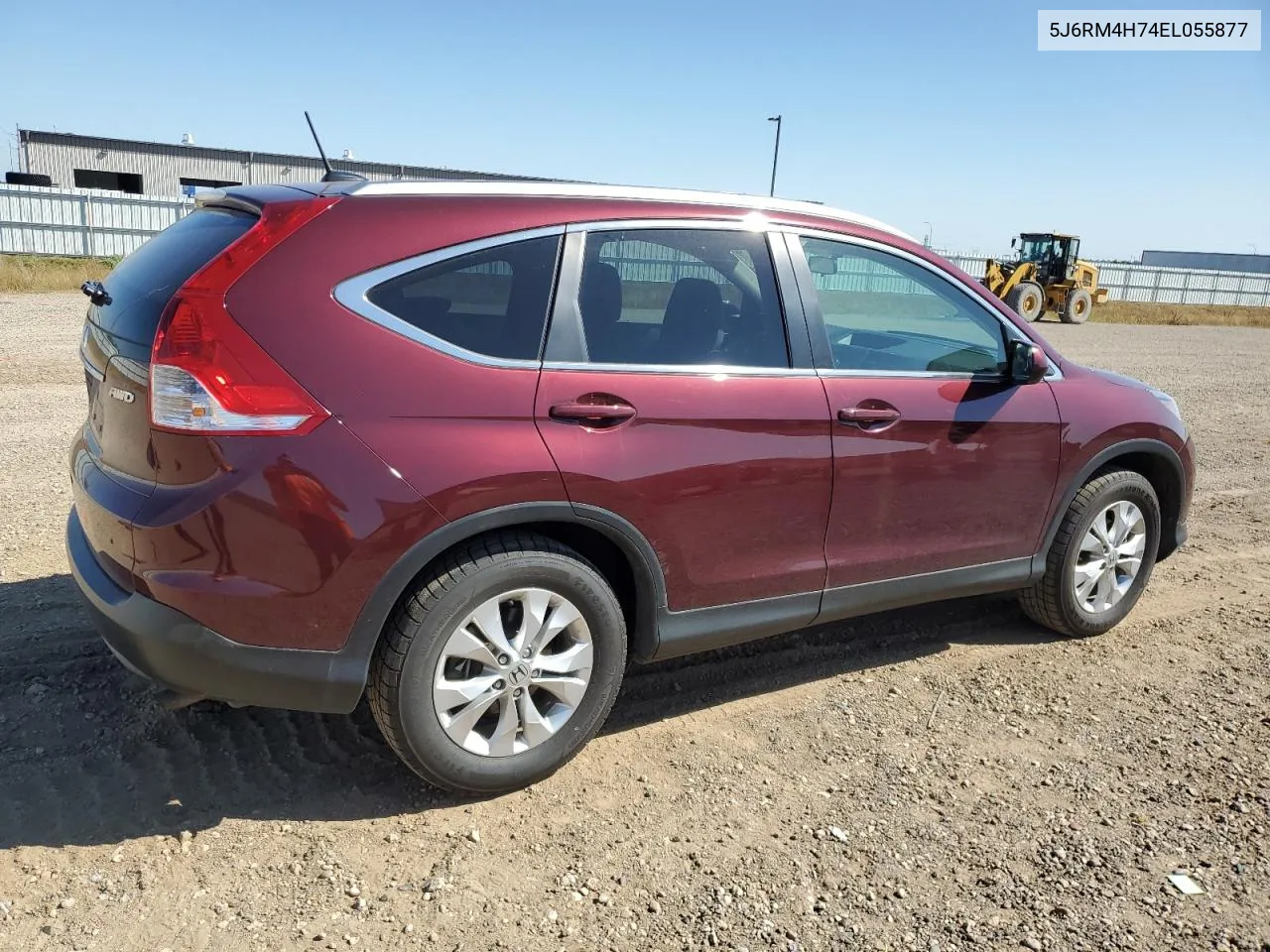 2014 Honda Cr-V Exl VIN: 5J6RM4H74EL055877 Lot: 70993654